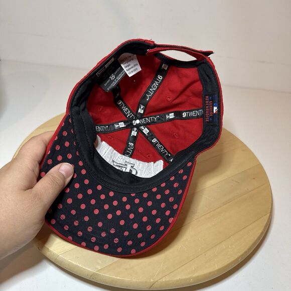 St. Louis CARDINALS Hat Ball Cap Youth One Size Adjustable Red 9Twenty New Era - Picture 6 of 6